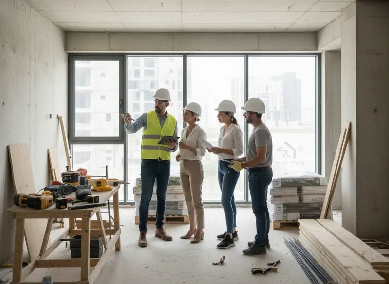 ניהול פרויקט שיפוצים מקצועי